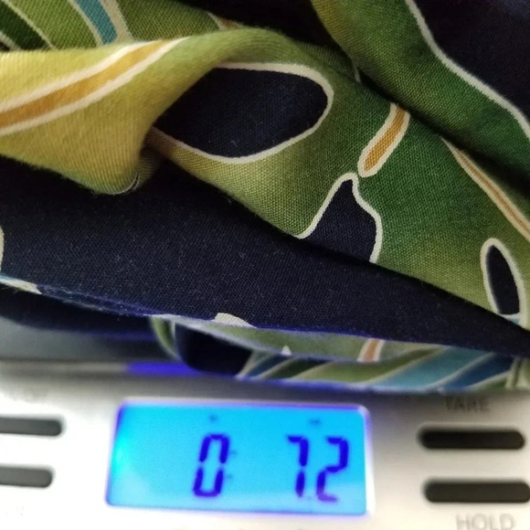 Hilo Hattie Women's HAWAIIN ORIGINAL Shift Dress Size S Blue Rayon Short Sleeves - Picture 7 of 7